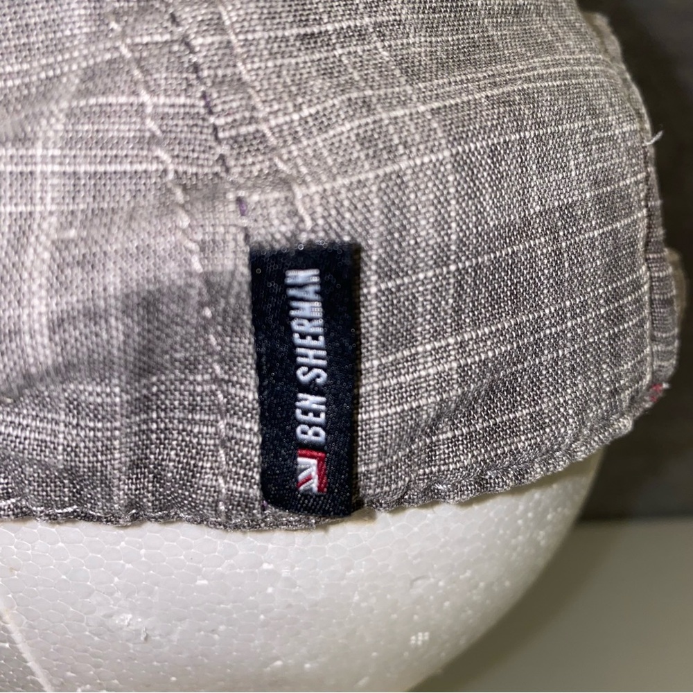 Ben Sherman Gray Flat Driver Cap - Picture 5 of 8